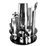 30pcs Bar Cocktail Shaker Set Stainless Mixer Boston Shaker Drink Making Kit