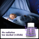 Electric LED Mosquito Catcher Lamp Light Insect Killer Fly Bug Zapper Trap