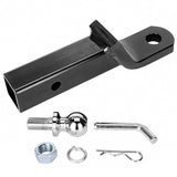 Tow Bar Ball Mount Tongue Hitch 2" Inch Trailer 4WD Car Caravan Boat AU