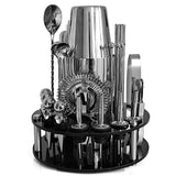30pcs Bar Cocktail Shaker Set Stainless Mixer Boston Shaker Drink Making Kit