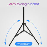 10''/12"LED Ring Light Dimmable Lighting Kit & Selfie Tripod Makeup Youtube Live