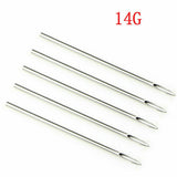 41 Pcs Professional Body Piercing Tool Kit Ear Nose Navel Nipple Needles Set