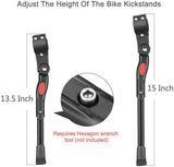 Bicycle Mountain Bike Adjustable Rear Kick Stand Prop Side Parking Support MTB