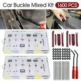 Car Body Trim Clips Retainer Bumper Auto Plastic Rivet Clamp Fastener 1600x Kit