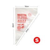 100X Plastic Disposable Piping Bags For Cake Decor Icing Frosting Piping