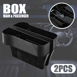 2PCS Car Seat Organizer Gap Pocket Interior Decoration Cup Holder