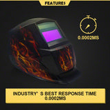 Pro Mask Solar Auto Darkening Welding Helmet Arc Tig Mig Skull