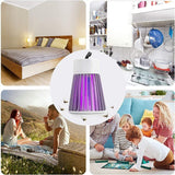 Electric LED Mosquito Catcher Lamp Light Insect Killer Fly Bug Zapper Trap