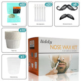 Nose Ear Hair Removal Wax Kit Sticks Easy Mens Nasal Waxing Remover Strips