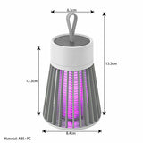 Electric LED Mosquito Catcher Lamp Light Insect Killer Fly Bug Zapper Trap