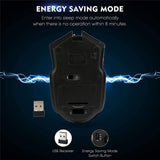 2.4GHz 6D 2000 DPI USB Wireless Optical Gaming Mouse Laptop Desktop PC Led Mice