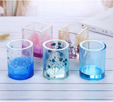 2PCS Silicone Mold Resin Craft Round & Square