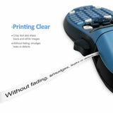 Compatible Dymo LetraTag Refills 91331 Plastic Label Tape LT-100H 12mm x 4m