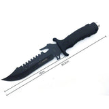 Camping Tactical Razor Sharp Survival Knife Bowie Pig Sticker With Nylon Sheath