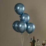 50PCS Metallic Balloon 30cm Thick Chrome Helium Birthday Wedding Party Balloons