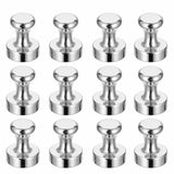 12X Mini Strong Fridge Magnets Neodymium Magnetic Crafts Whiteboard Push Pins