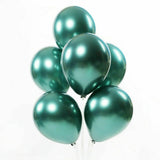 50PCS Metallic Balloon 30cm Thick Chrome Helium Birthday Wedding Party Balloons