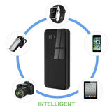 5000mAh Portable Power Bank Charger With LCD 2USB External Battery Pack
