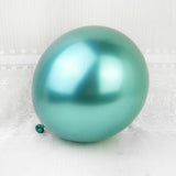 50PCS Metallic Balloon 30cm Thick Chrome Helium Birthday Wedding Party Balloons