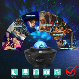 LED Galaxy Starry Night Light Projector Ocean Star Sky Kids Baby Room Lamp