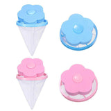2x Washing Machine Filter Bag Floating Lint Hair Catcher Mesh Pouch Laundry Tool