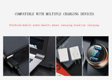 Waterproof Rechargeable LED Bike Bicycle Light USB Cycle Front Back Headlight
