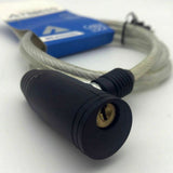 100cm Bike Bicycle Lock Steel Cable Security Cycling Wire Locks Keys Anti Theft