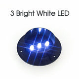 LED Solar Power Wall Fence Gutter Light Sensor Security Garden Porch Yard Lamps