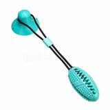Interactive Rubber Pet Molar Bite Floor Suction Cup Dog Balls Puppy Chew Toy