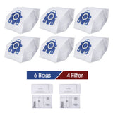 6-18x Vacuum Cleaner Bags For Miele FJM Hyclean 3D GN C2 C3 S2 S5 S8 S5211 S5210