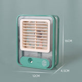 Portable Personal Air Conditioner Fan Mini Air Cooler Desk Fan USB Rechargeable