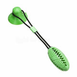 Interactive Rubber Pet Molar Bite Floor Suction Cup Dog Balls Puppy Chew Toy