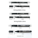 0.7/1/3mm Nib Silver Art Liquid Mirror Chrome Marker Pen Smooth Long-Lasting