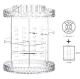 Acrylic Makeup Organiser 360° 3 Layer Rotating Clear Cosmetics Holder Storage