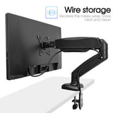 Monitor Stand Arm Desk Mount Single 13-27''LED TV Screen Holder Bracket