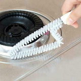 Track Cleaning Brush Triangle Window Gap Sliding Cleaner Door Dirt NylonBristles