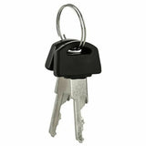 100cm Bike Bicycle Lock Steel Cable Security Cycling Wire Locks Keys Anti Theft