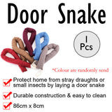 Standard Size Washable Door Snake Draft Stopper Various Color Eliminate Insects