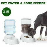 Automatic Water/Food Pet Dog Cat Puppy Dispenser Feeder Bowl Bottle 3.8