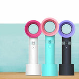360° Portable Bladeless Hand Held Mini Fan USB