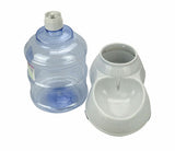 Automatic Water & Food Pet Dog Cat Puppy Dispenser Feeder Bowl Bottle 3.5L