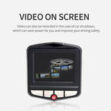 Mini 1080P HD LCD Car Dash Camera Video DVR Cam Recorder Night Vision + G-sensor