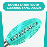 Interactive Rubber Pet Molar Bite Floor Suction Cup Dog Balls Puppy Chew Toy