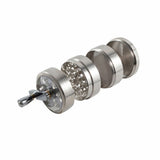 4-layer Smoke Grinder Aluminum Herb Tobacco Grinders Hand Crank Herbal AU Stock