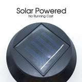 LED Solar Power Wall Fence Gutter Light Sensor Security Garden Porch Yard Lamps