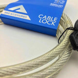 100cm Bike Bicycle Lock Steel Cable Security Cycling Wire Locks Keys Anti Theft