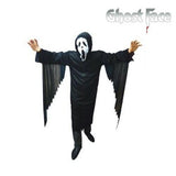 Unisex Halloween Costume Adult Screamer Scary Cosplay Ghost DressUp Party
