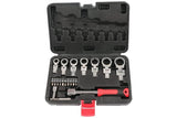 20Pcs Flex Head Ratchet Wrench Set Multi Tool Kit 8mm-19mm Torx