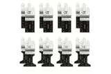 50pcs Metal Wood Oscillating Multitool Quick Release Saw Blades