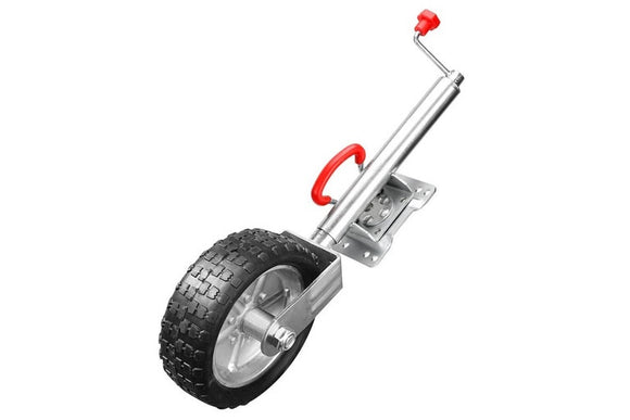 10 Inch Jockey Wheel Swing Up 1000kg Rubber Wheel for Caravan Trailer